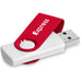 Axis Gyro White Flash Drive - 8GB / RED - Drives,Flash Drives