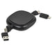 Balanko 4-in-1 Retractable Fast Charge 60W Cable BLACK - Chargers and Adaptors,Technology