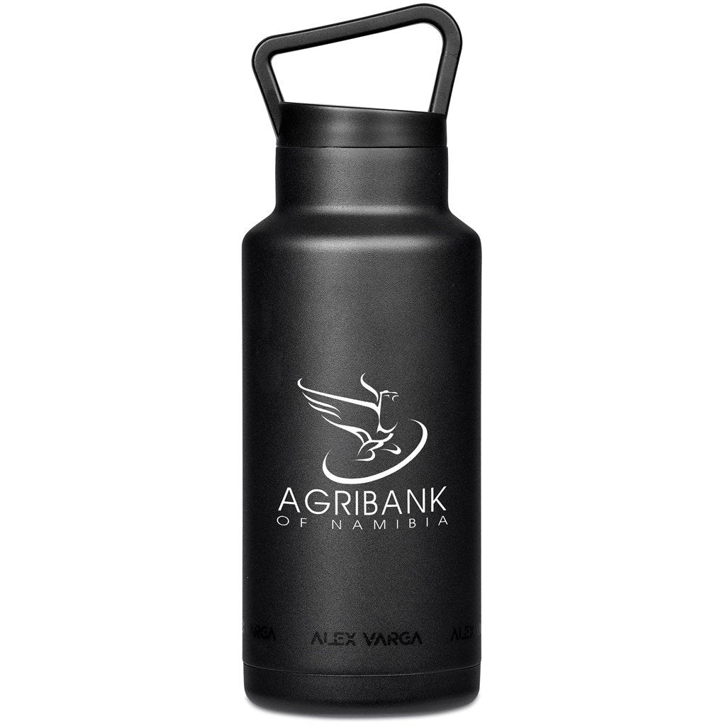 Barbella Stainless Steel Vacuum Water Bottle - 1 Litre Black / BL