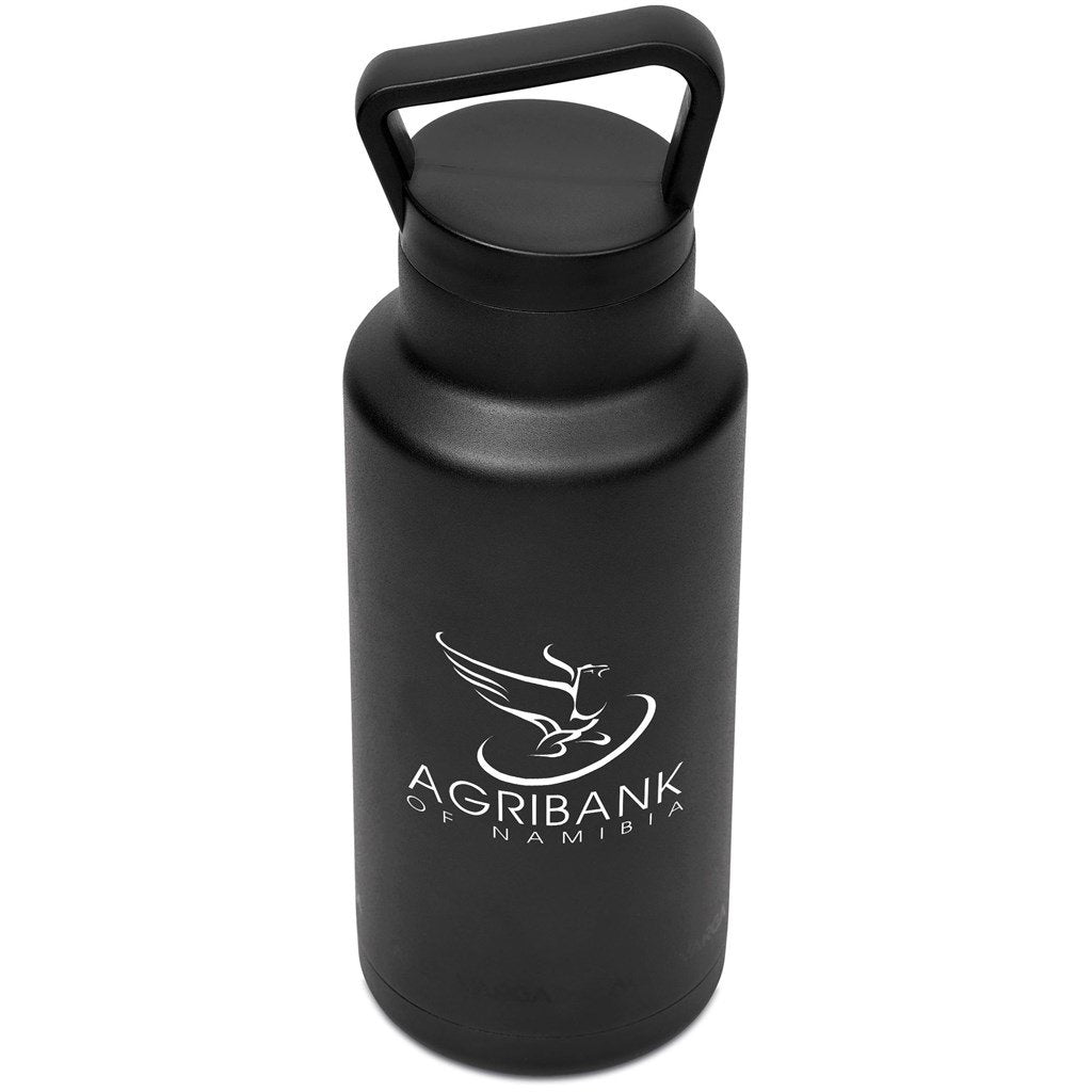 Barbella Stainless Steel Vacuum Water Bottle - 1 Litre Black / BL