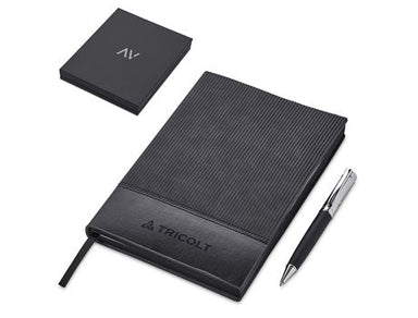 Barnabas Notebook and Pen Set Black / BL