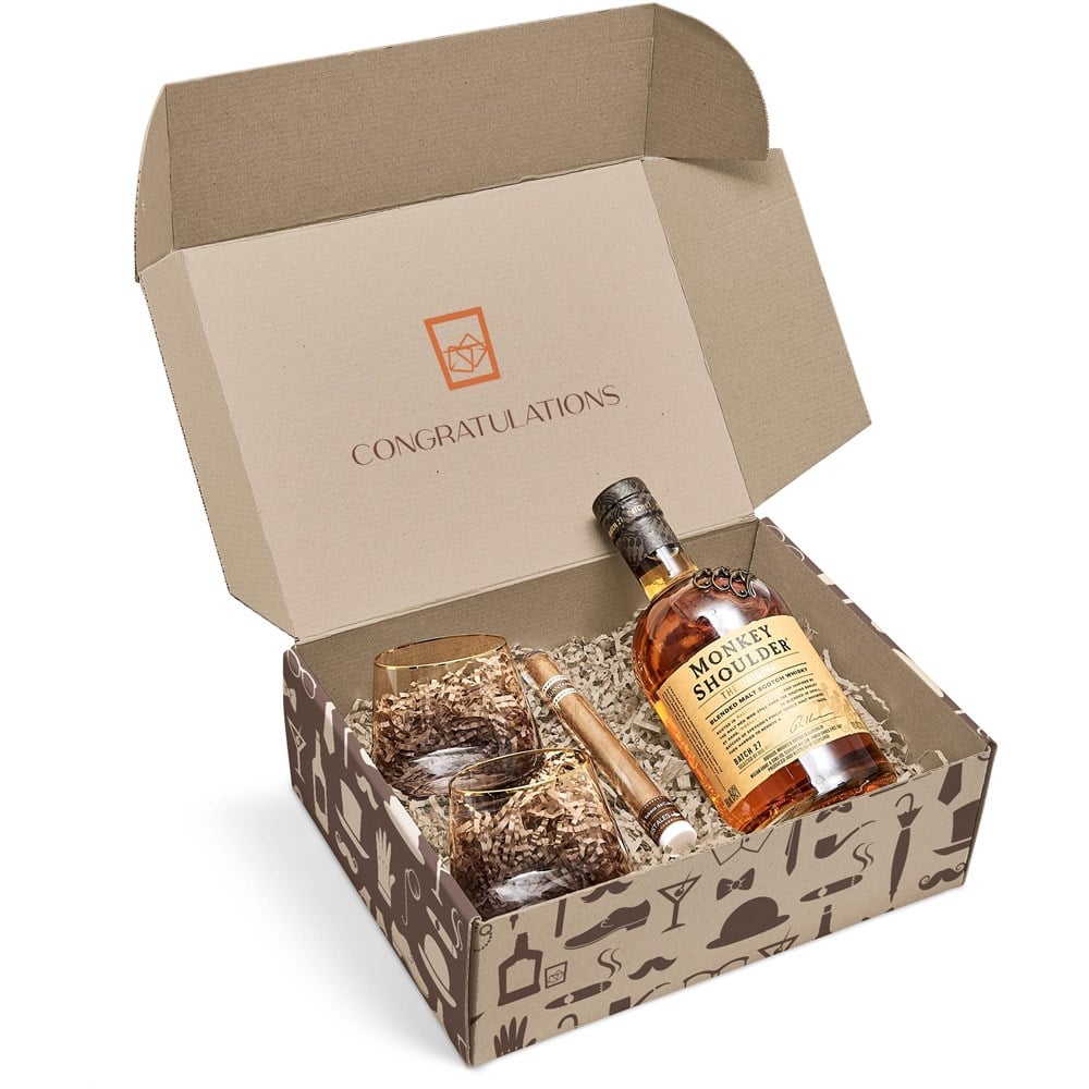 Bianca Gift Box A Natural / NT - Boxes & Tins