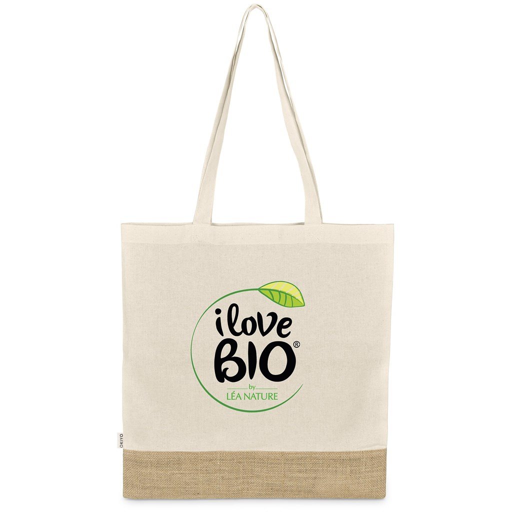 Bijin Jute & Cotton Shopper Natural / NT - Shopping Totes