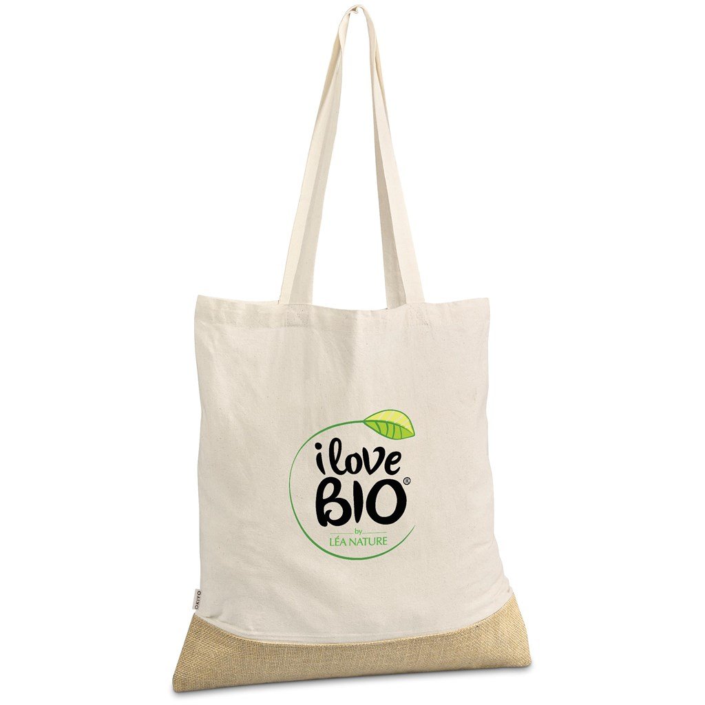 Bijin Jute & Cotton Shopper Natural / NT - Shopping Totes