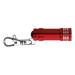 BK4861 - Metal Pocket Torch with LED Lights Red / STD / Regular - Keychains