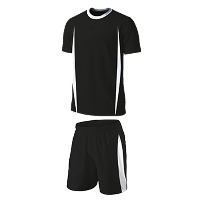 Blade Soccer Single Set Black/White / MED / Regular - On Field Apparel