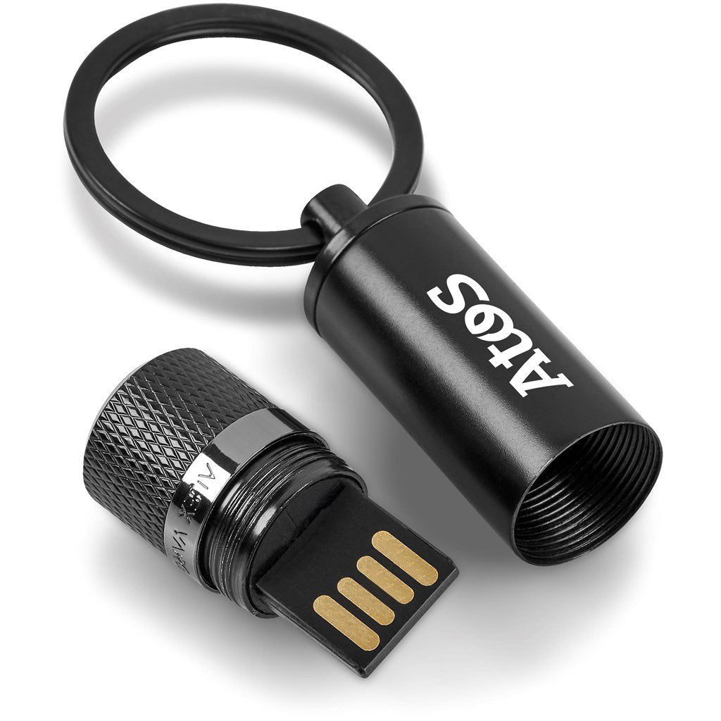 Blofeld Flash Drive Keyholder - 32GB / Black / BL - Keychains