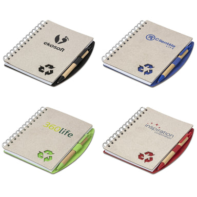Bonaire Eco-Logical Notebook-Red-R