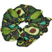 Custom Botanic Polyester Hair Scrunchie BLACK - Personal Care and Pamper Gifts,Custom Gifts