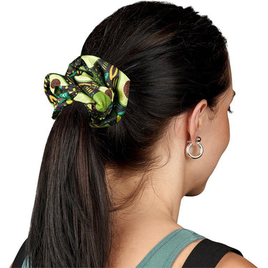 Custom Botanic Polyester Hair Scrunchie BLACK - Personal Care and Pamper Gifts,Custom Gifts