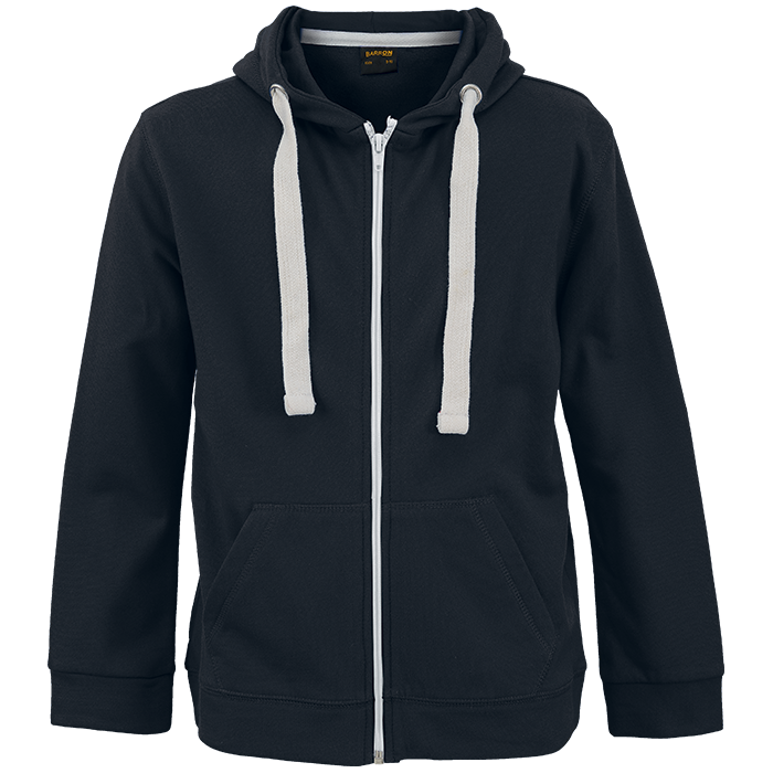 Brighton Hooded Sweater Kiddies Black / 13 to 14 / Regular - Kids-Sweaters