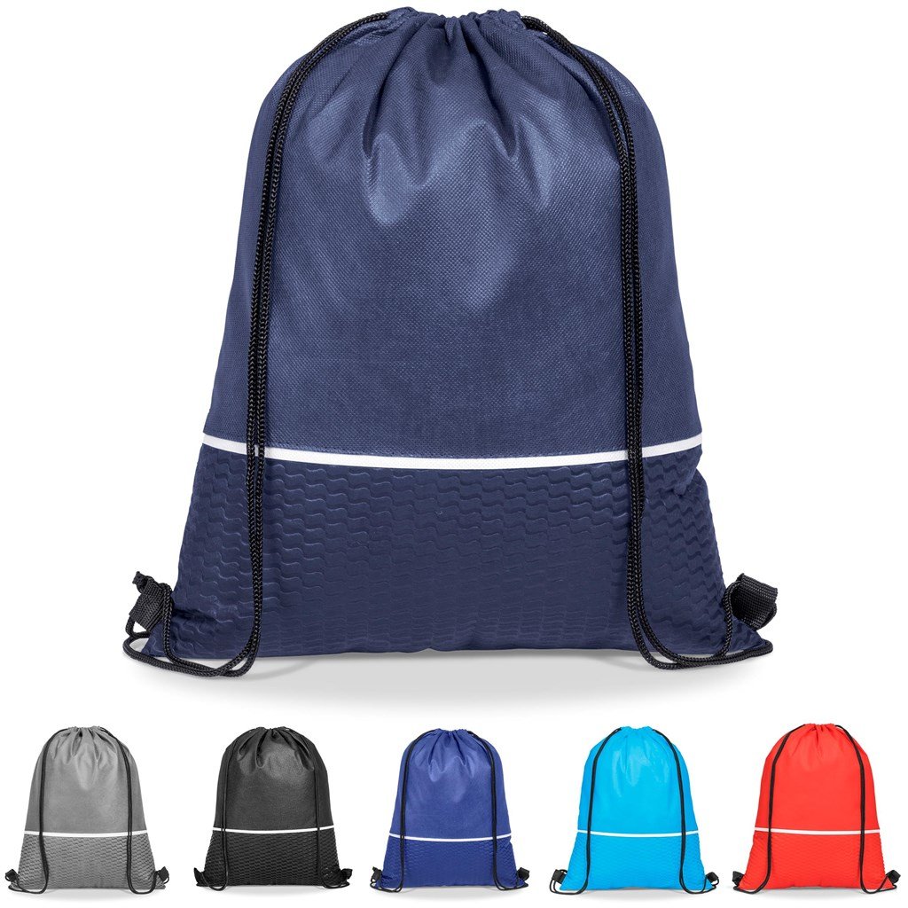 Brighton Non-Woven Drawstring Bag - Backpacks