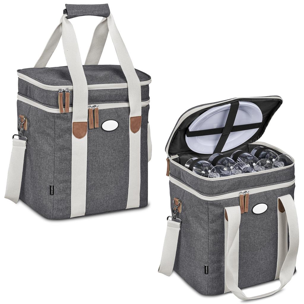Brookfield 4-Person Picnic Cooler GREY - Picnic,Ideas for Summer,Ideas the Beach,Outdoor and Leisure,Heritage Day