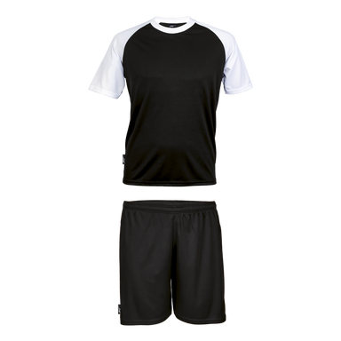 BRT Pitch Soccer Single Set Black/White / XS / Regular - On Field Apparel