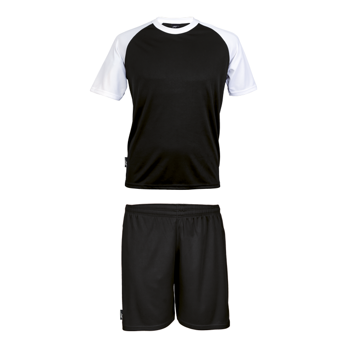 BRT Pitch Soccer Single Set Black/White / XS / Regular - On Field Apparel