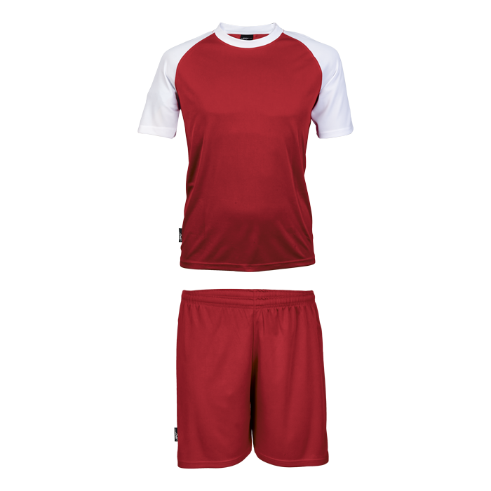 BRT Pitch Soccer Single Set Kiddies Red/White / 9 to 10 / Last Buy - On Field Apparel
