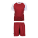 BRT Pitch Soccer Single Set Kiddies Red/White / 9 to 10 / Last Buy - On Field Apparel