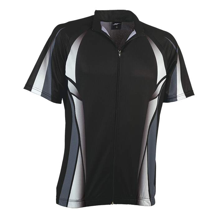 BRT Revolution Cycling Top Black/White/Grey / LAR / Last Buy - On Field Apparel