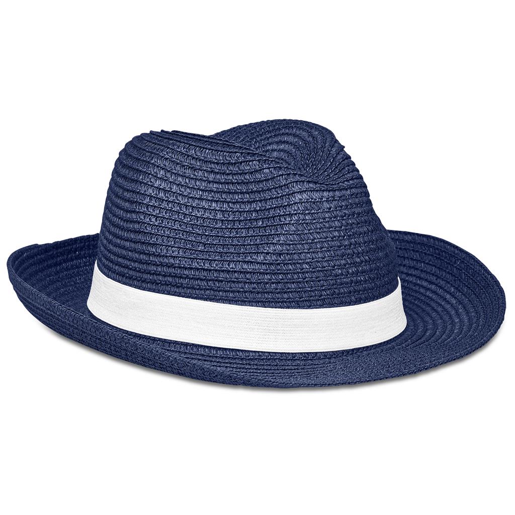 Bruno Fedora Hat NAVY - Hats