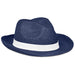 Bruno Fedora Hat NAVY - Hats