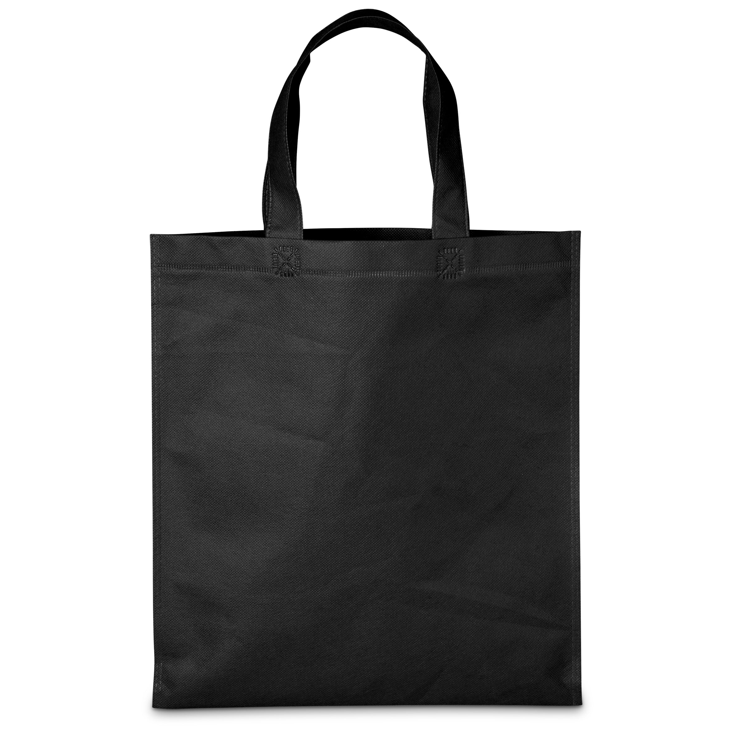 Budget Non-Woven Shopper Black / BL - Shopping Totes