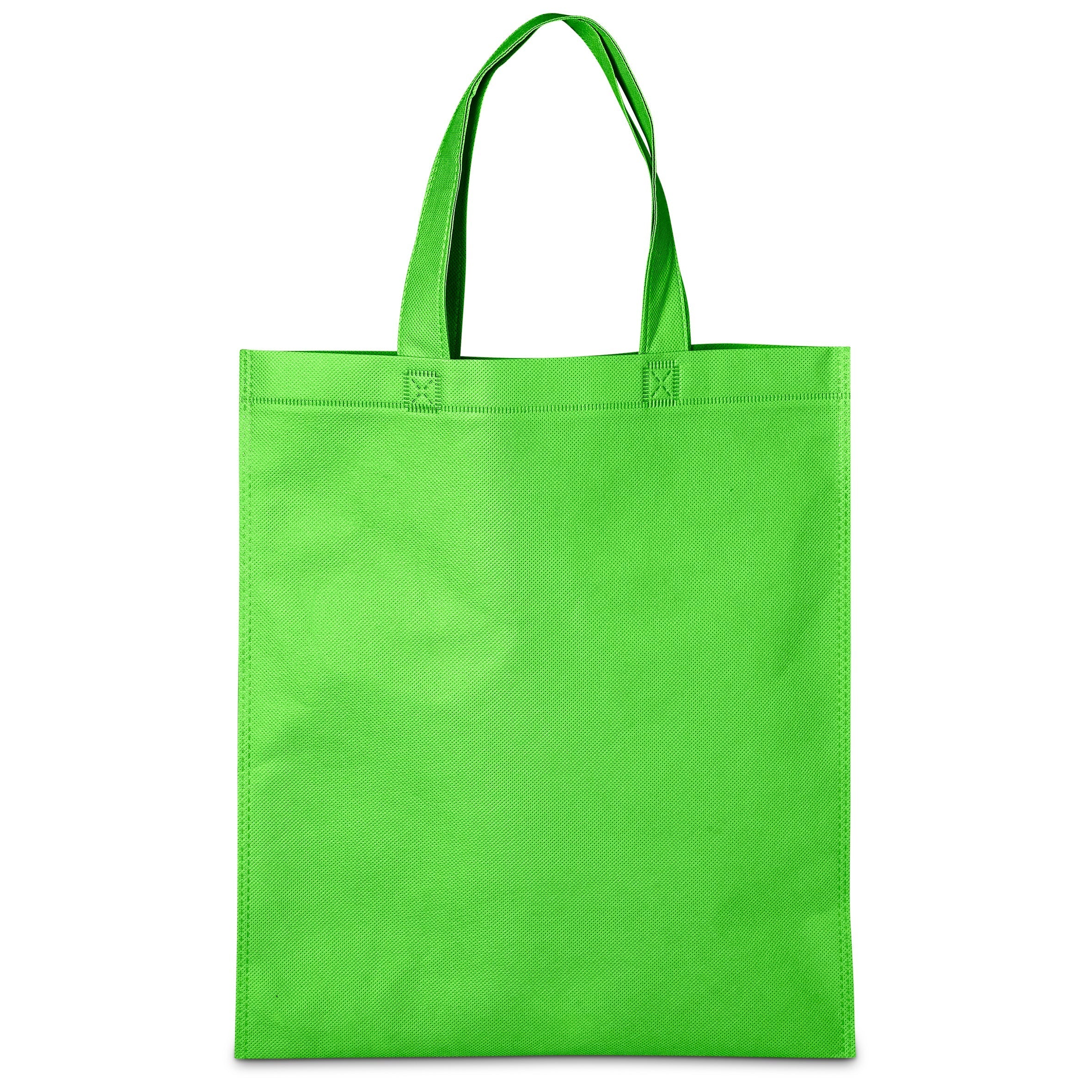 Budget Non-Woven Shopper Lime / L - Shopping Totes