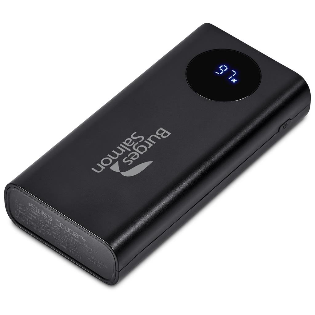 Busan Fast Charge 20W Power Bank - 20,000mAh BLACK - Banks,Ideas for Loadshedding,Technology