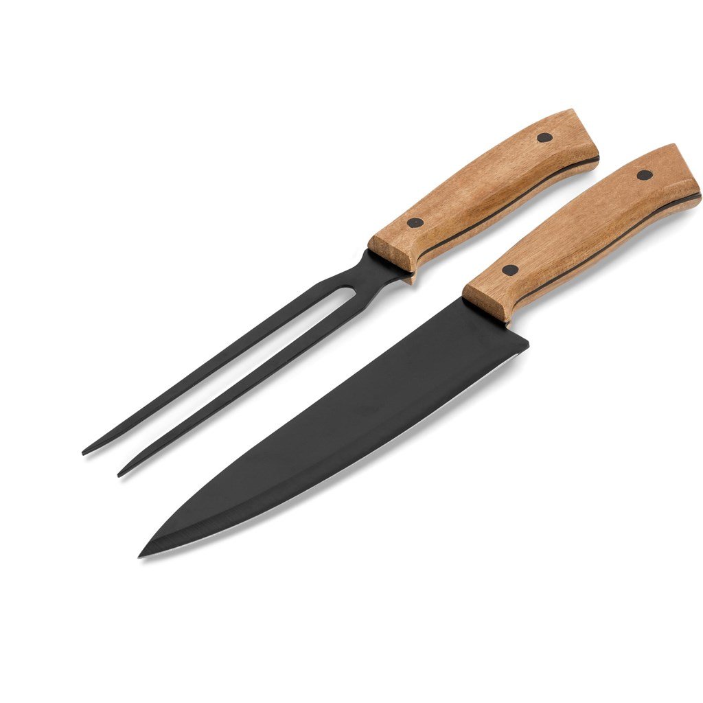 Butcher’s Block Carving Set Black / BL - Kitchen Tools & Utensils