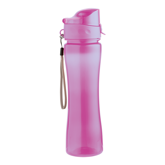 BW0069 - 500ml Colourful Flip Top Water Bottle Pink / STD / Last Buy - Drinkware