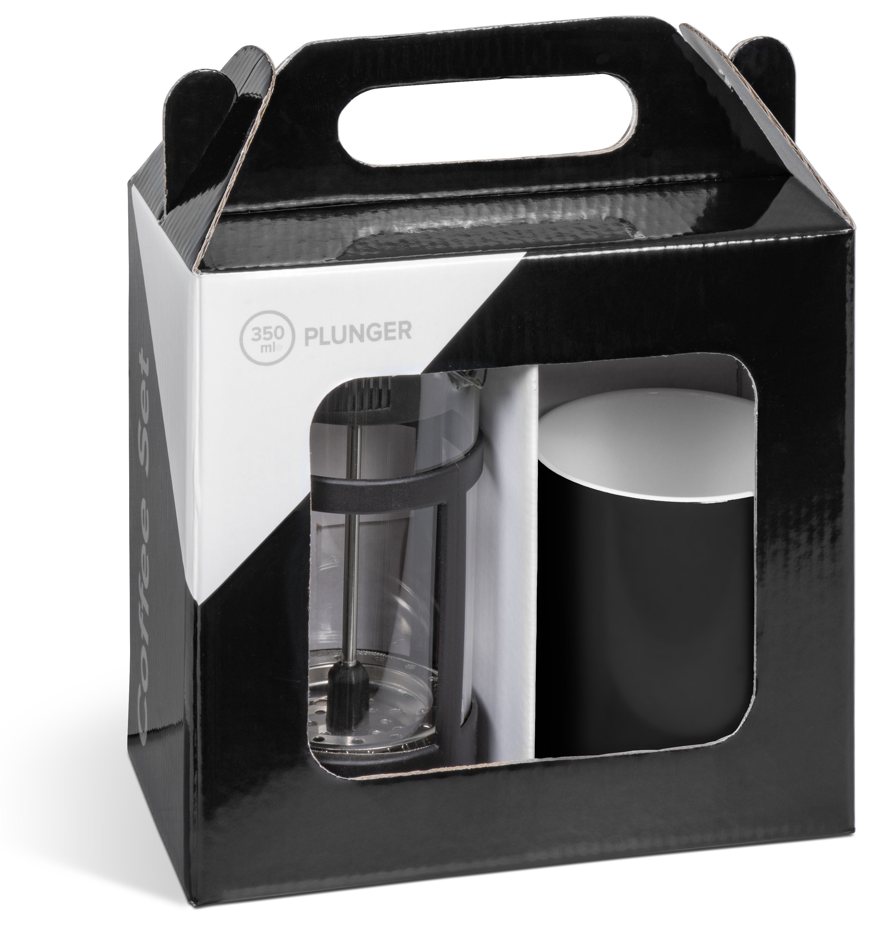 Cafe Omega Coffee Set Black / BL - Drinkware Sets