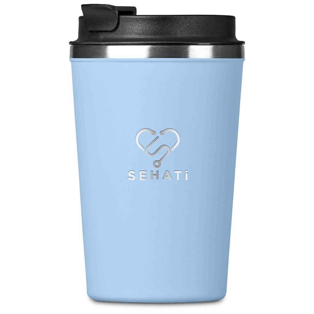 Caldos Stainless Steel Vacuum Tumbler – 380ml LIGHT TURQUOISE - Travel Mugs and Tumblers,Drinkware