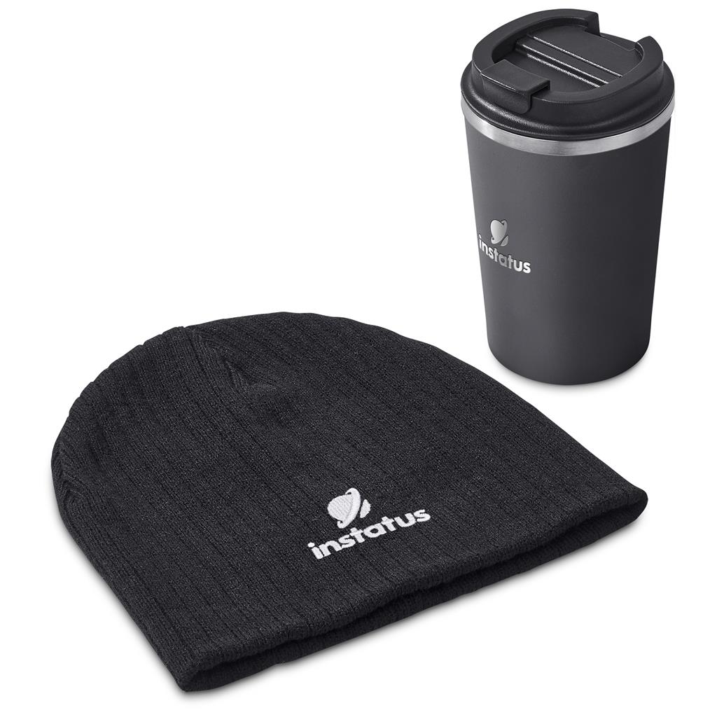 Caldos Winter Gift Set CHARCOAL - Sets,Headwear Sets,Winter Sets