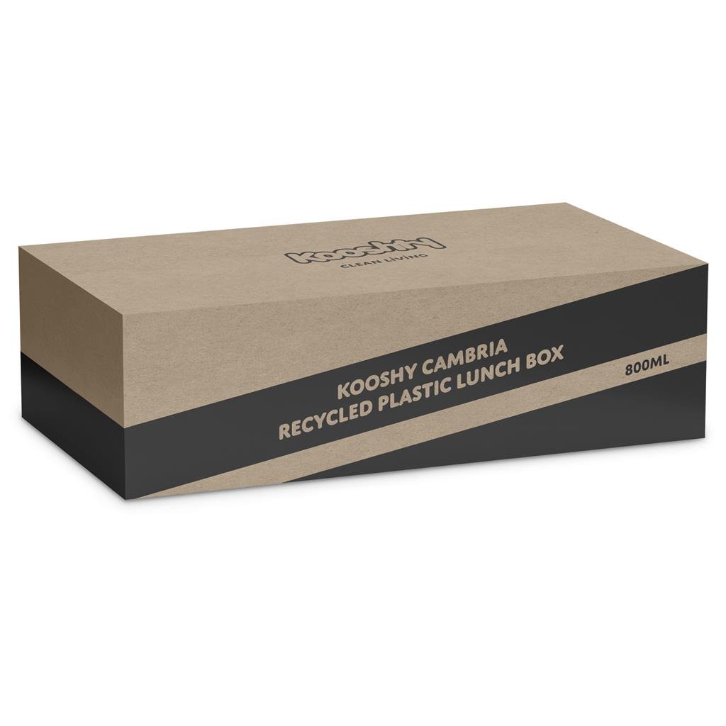 Cambria Recycled Plastic Lunch Box - Foodware,Eco-Friendly,Recycled Coolers and Lunchware,Coolers Lunchware