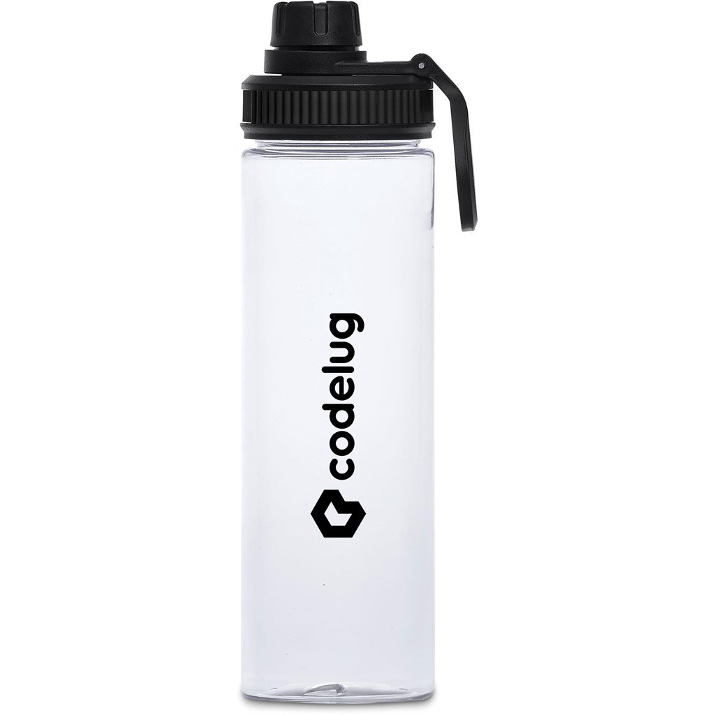 Carmona Recycled PET Water Bottle – 750ml BLACK - Bottles,Recycled Products,Recycled Drinkware,Drinkware