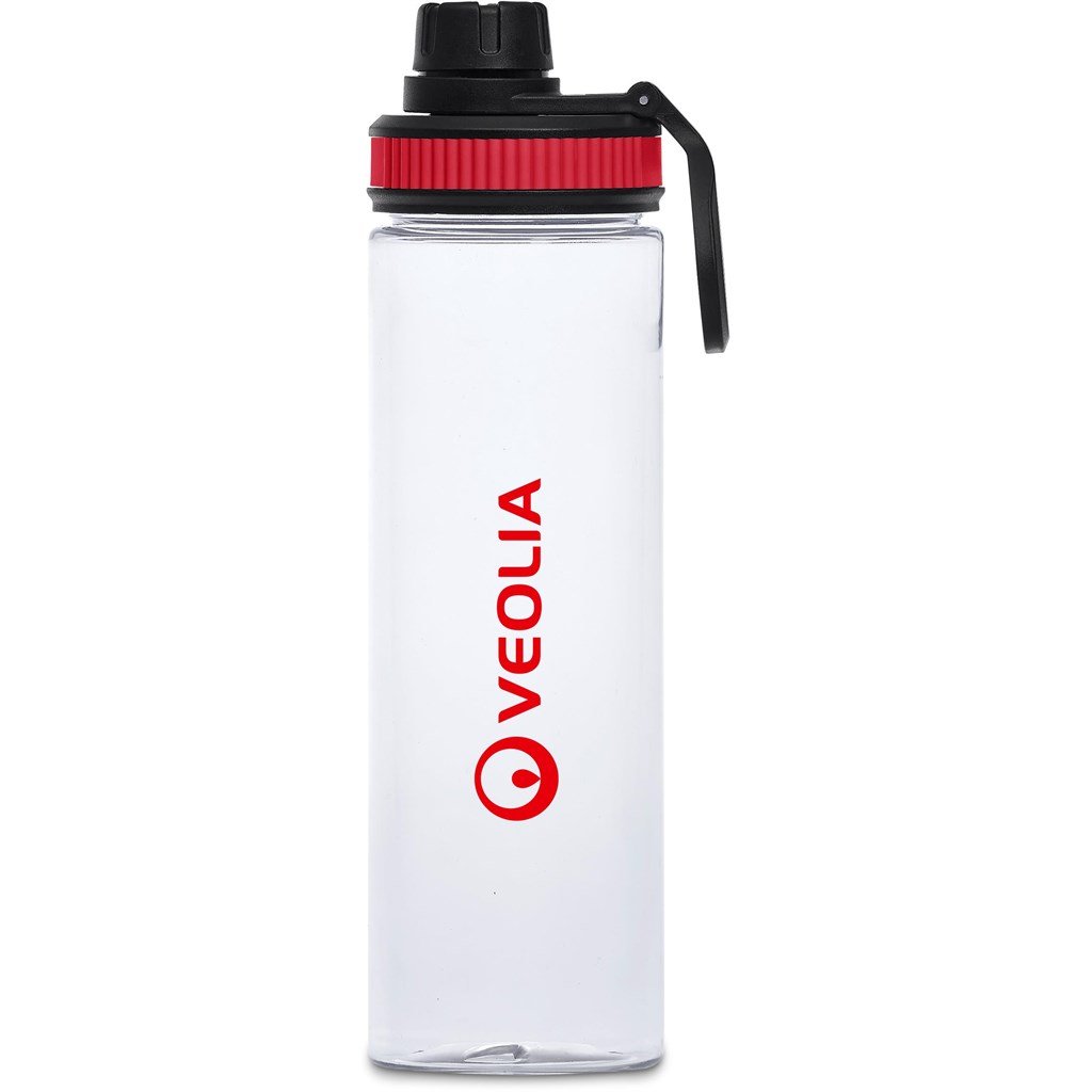 Carmona Recycled PET Water Bottle – 750ml RED - Bottles,Recycled Products,Recycled Drinkware,Drinkware