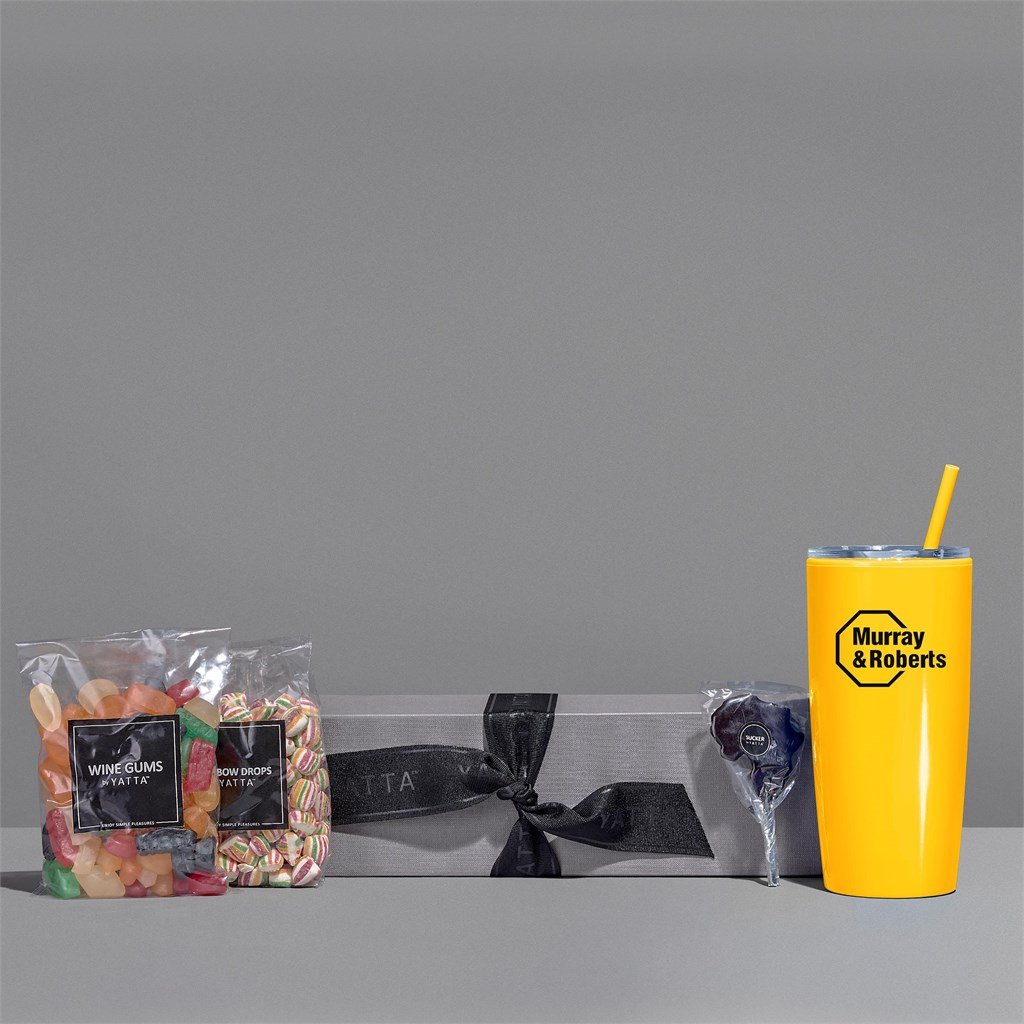 Cheerful Choices Hamper YELLOW - Desk Drop Hampers