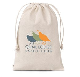 Okiyo Chikara Cotton Maxi Drawstring Pouch-Natural-NT