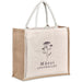 Chinsai Maxi Jute & Cotton Tote NATURAL - Eco-Friendly Bags,Shoppers and Totes,Cotton Products,Jute Products,Bags,Bags