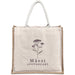 Chinsai Maxi Jute & Cotton Tote NATURAL - Eco-Friendly Bags,Shoppers and Totes,Cotton Products,Jute Products,Bags,Bags