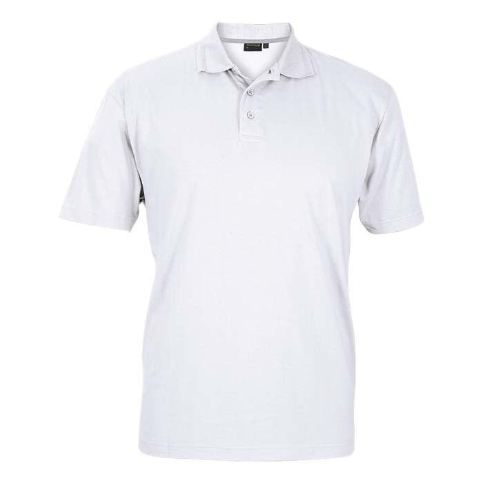 Clark Golfer Mens White / XL / Regular - Golf Shirts