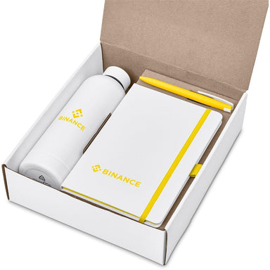 Clark White Gift Set YELLOW - Sets,Ideas for Work,Combo Sets