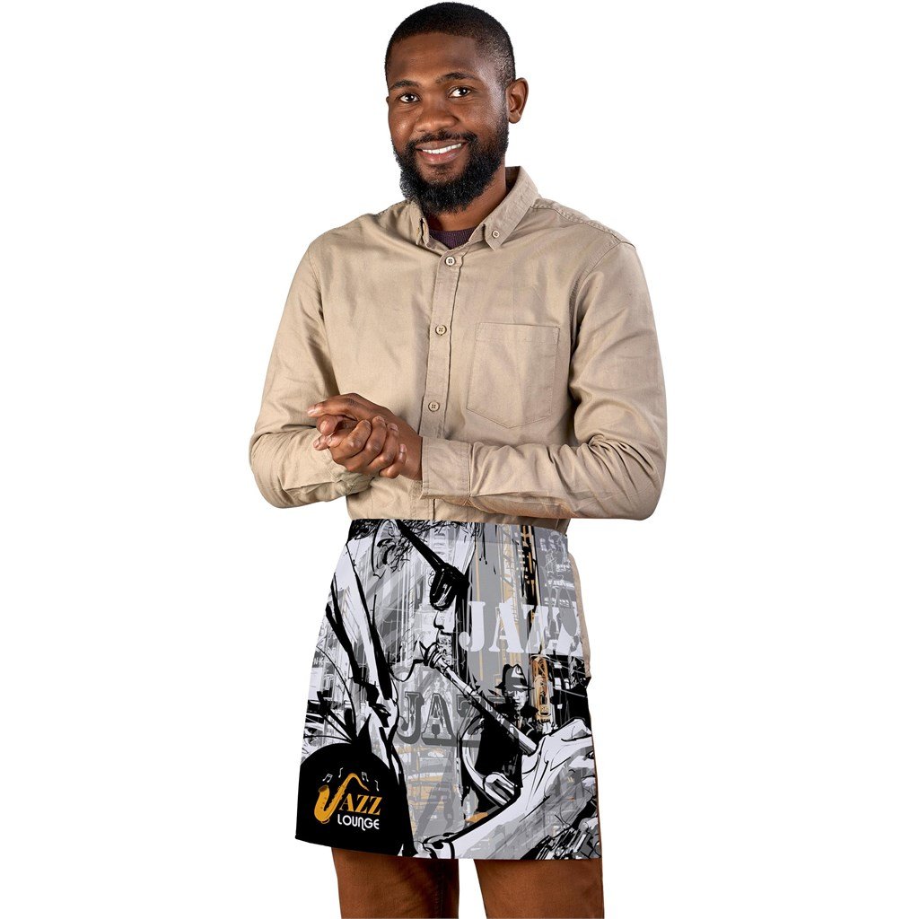 Custom Classic Half Apron BLACK - Heritage Day,Custom Home and Living,Custom Living