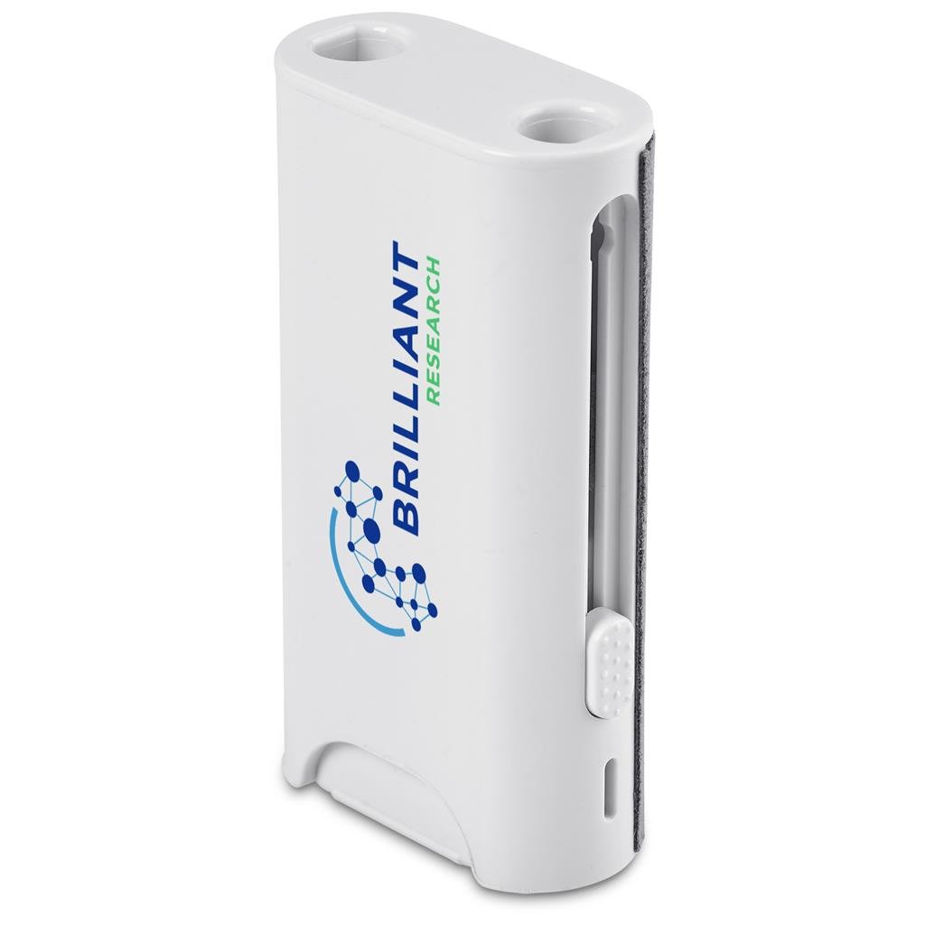 Cleanacent Tech Cleaning Set SOLID WHITE - Promotional Giveaways,Promotional Giveaways