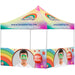 Coated Steel Sublimated Gazebo 3m x - 2 Half-Wall Skins - Gazebos