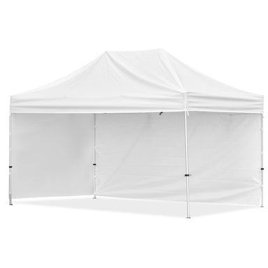 Coated Steel Sublimated Gazebo 4.5m x 3m - 1 Long Full-Wall Skin - Short Full Wall - Gazebos
