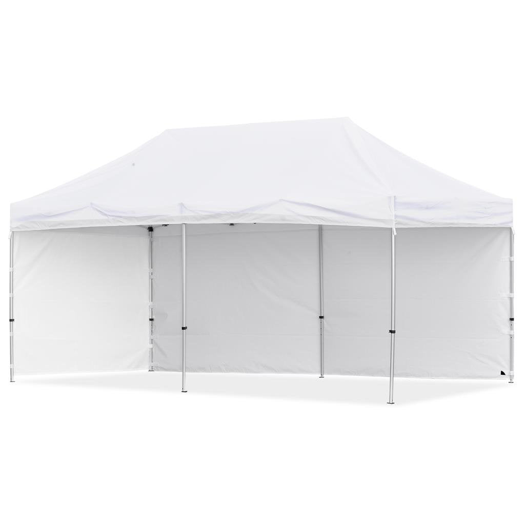 Coated Steel Sublimated Gazebo 6m x 3m - 1 Long Full- Wall Skin - Short Full-Wall - Gazebos