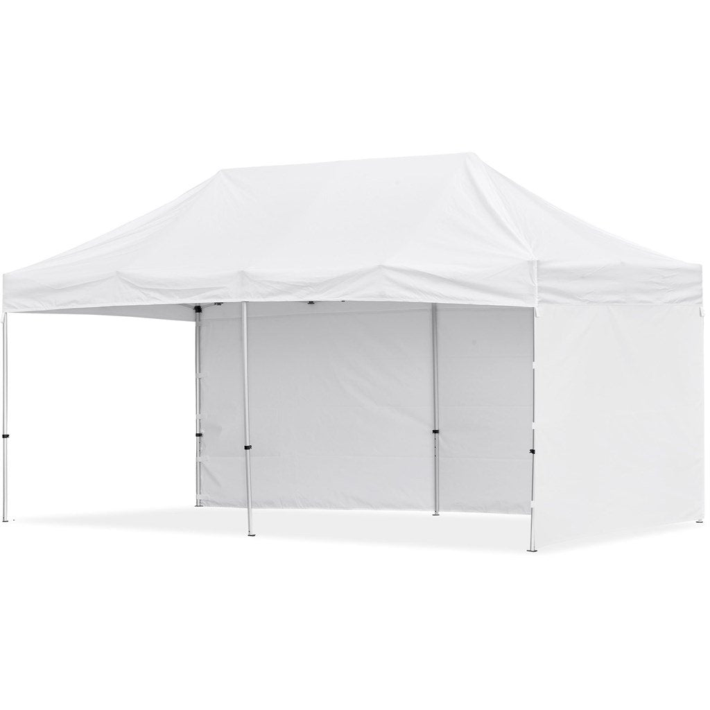 Coated Steel Sublimated Gazebo 6m x 3m - 1 Long Full- Wall Skin - Short Full-Wall - Gazebos