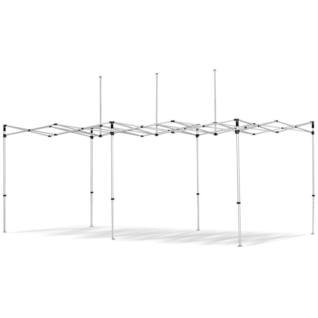 Coated Steel Sublimated Gazebo 6m x 3m - 1 Short Full-Wall Skin - Gazebos