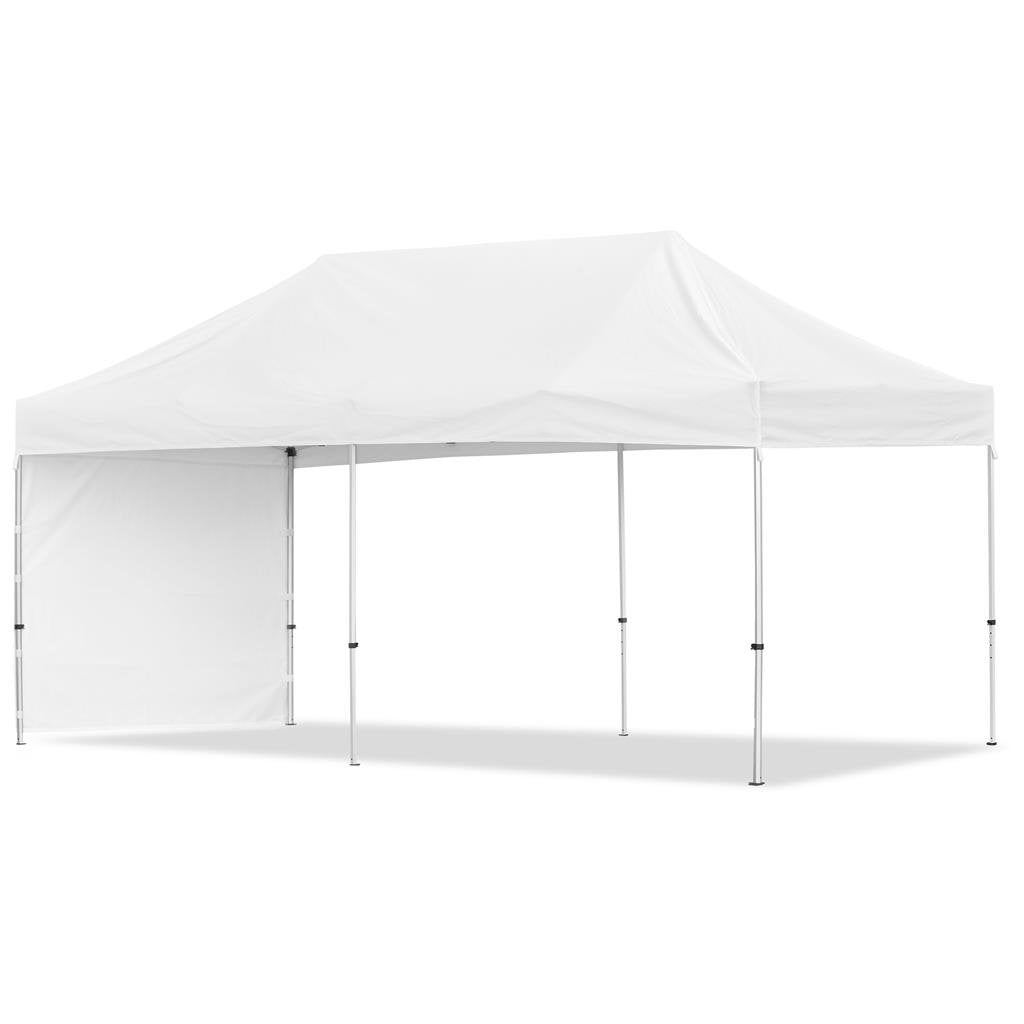 Coated Steel Sublimated Gazebo 6m x 3m - 1 Short Full-Wall Skin - Gazebos