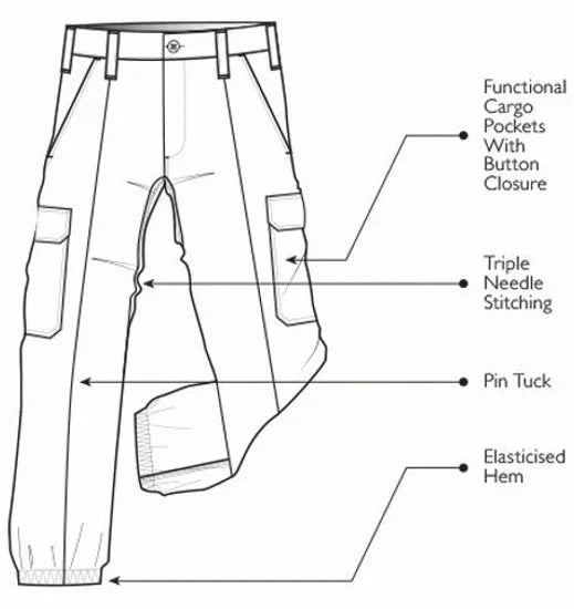 Combat Security Work Trousers - High Grade Bottoms